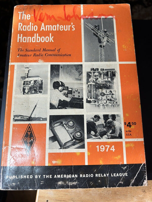 Softcover: The 1974 ARRL Handbook for the Radio Amateur