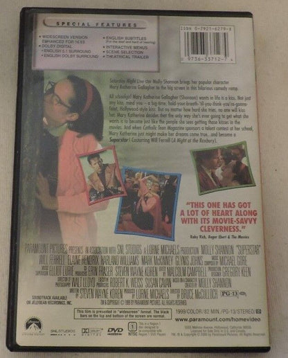 Superstar (DVD, 2000, Sensormatic Widescreen)-Mary Katherine Gallagher/Ferrell