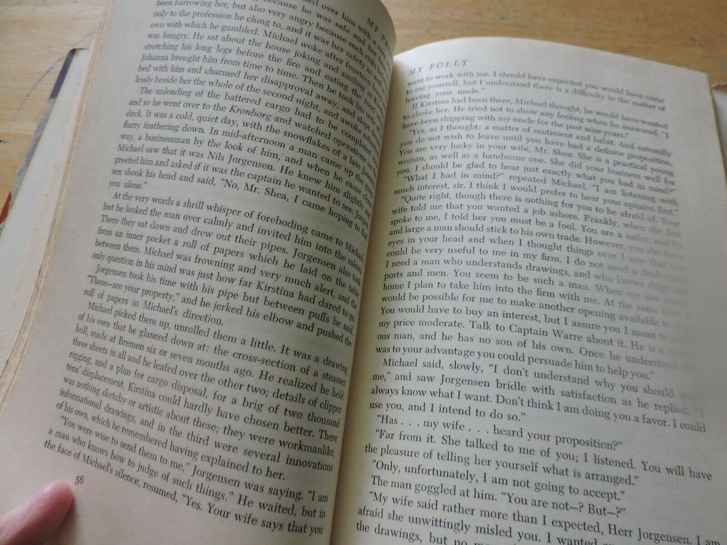 1953  My Pride, My Folly by Suzanne Butler