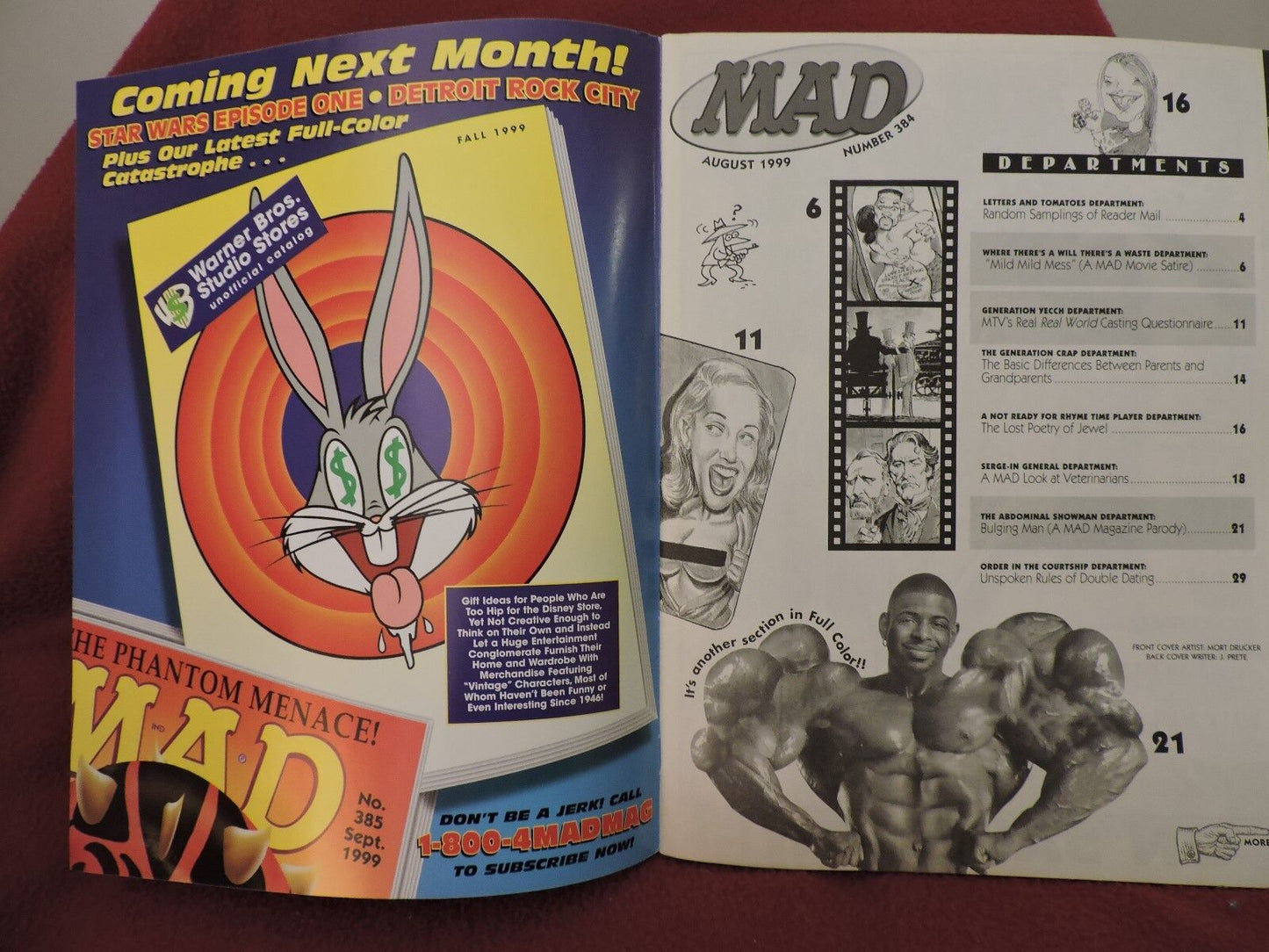 Mad Magazine Number 384 - August 1999 - Wild Wild West