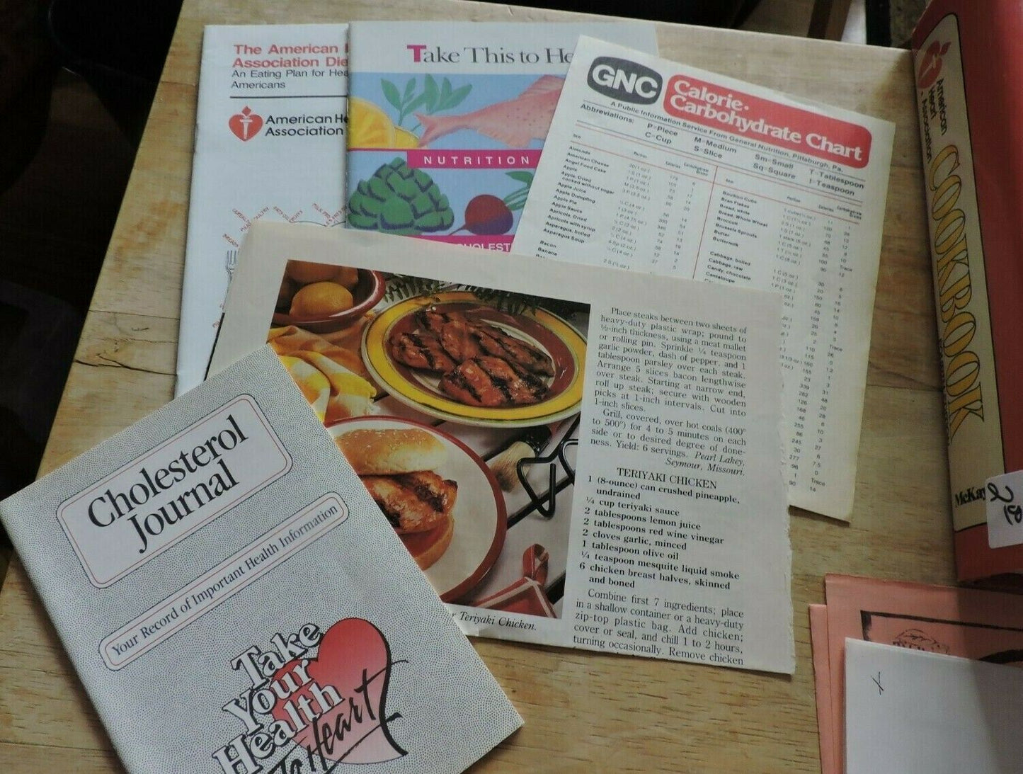 AMERICAN HEART ASSOCIATION COOKBOOK--NEW AND REVISED FOURTH EDITION--1984