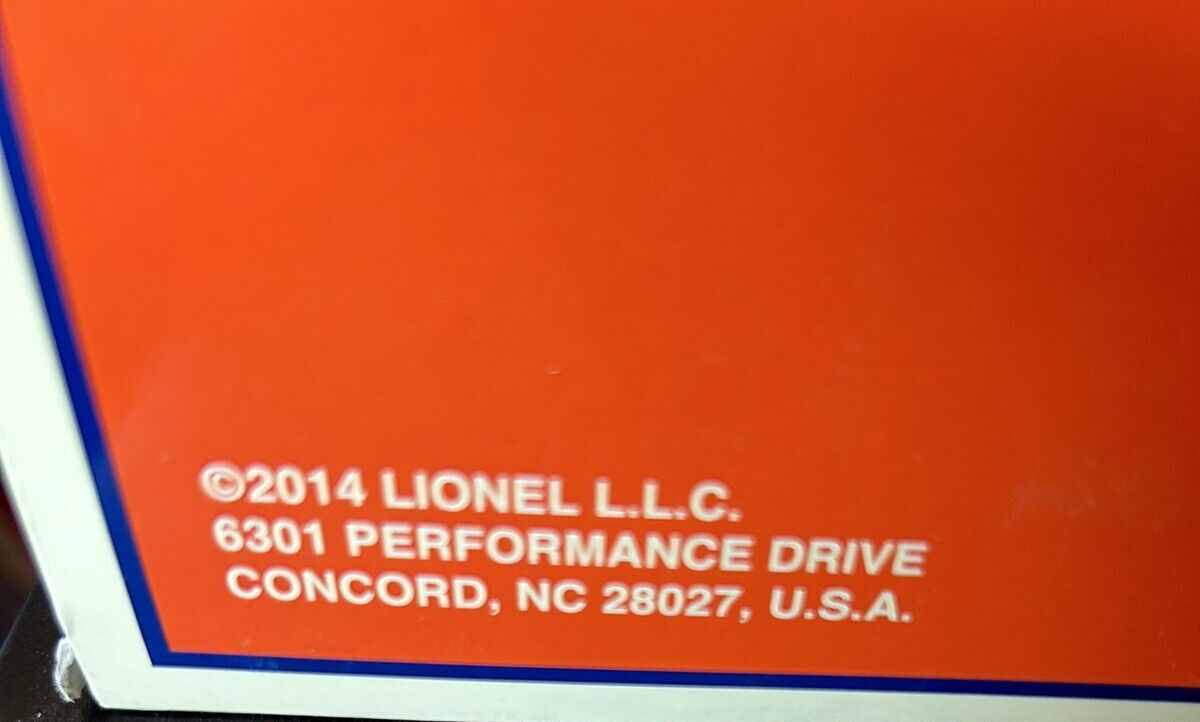 LIONEL TRAIN: 2014 FRISCO BOXCAR #700117