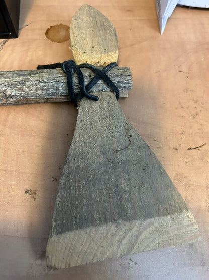 Hand carved Wooden AX (Made for BSA: Mic O Say Dancing)
