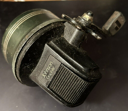 Vintage Sabra 545 Johnson Graphite Fishing Spin Cast Reel. Works