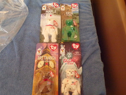 McDonald's Collectable THE BEAR  Set of 4--1999