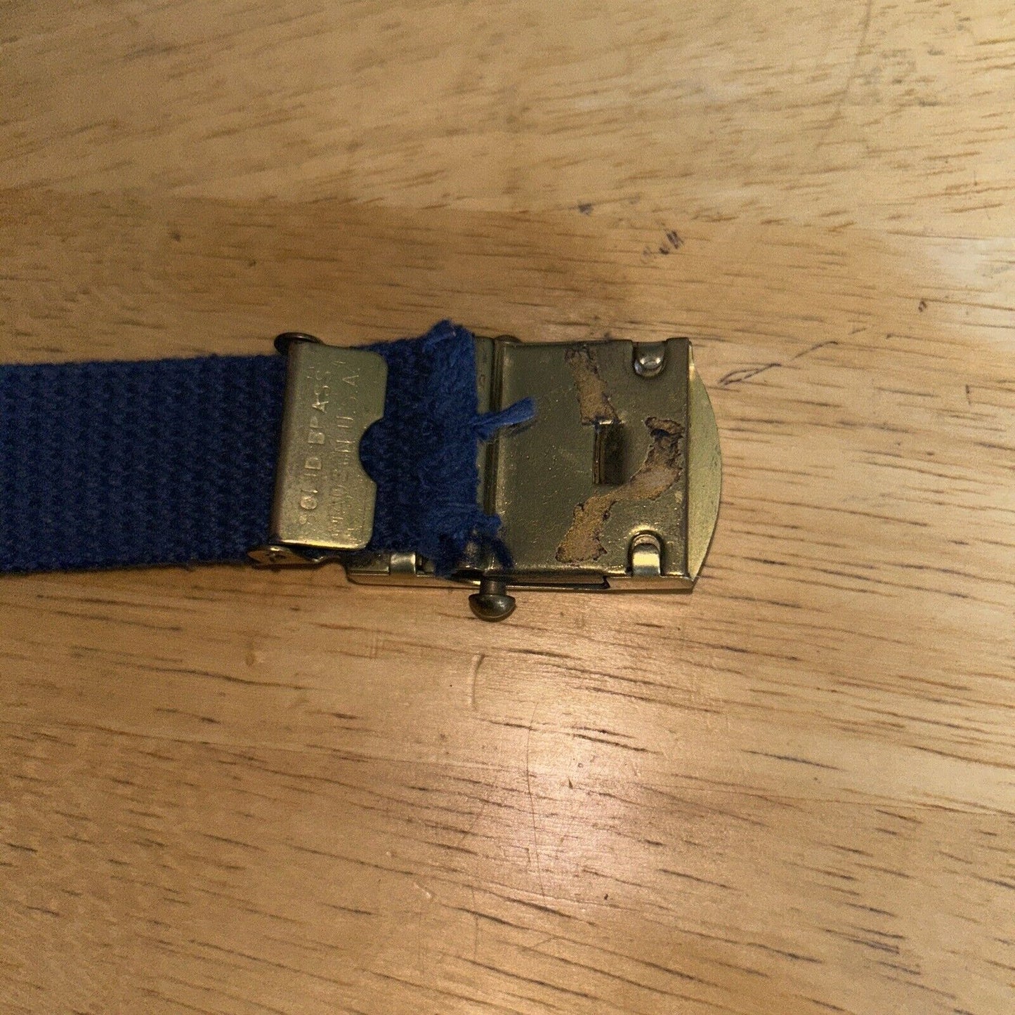 Official Cub Scouts (Blue) Uniform Belt and Belt Buckle: Up to size 29" waist