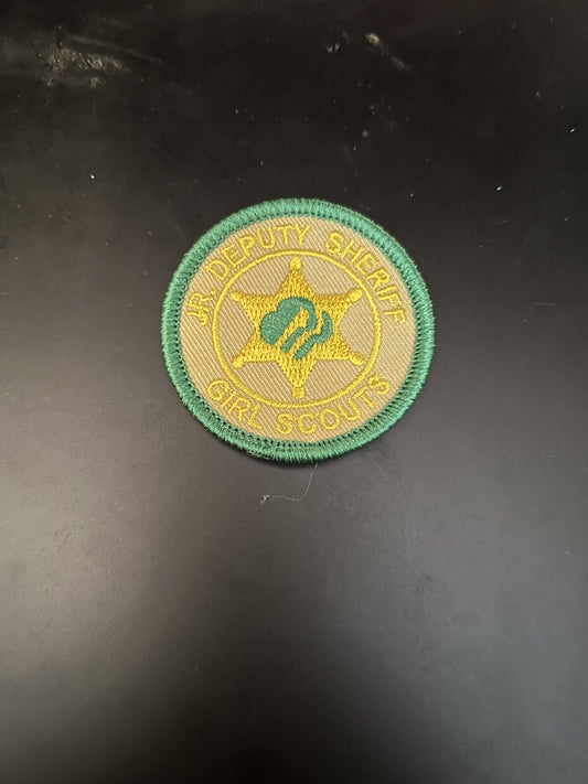 Girl Scouts: Jr. Deputy Sheriff Iron on Patch