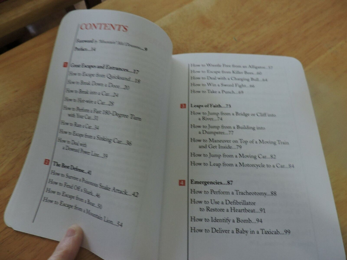 The Worst-Case Scenario Survival Handbook by David Borgenicht and Joshua Piven (