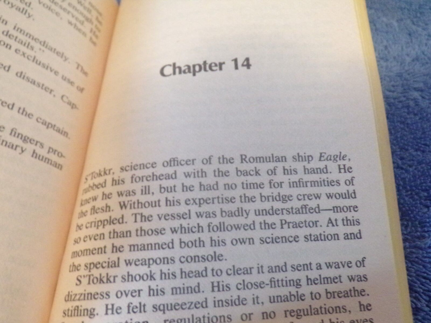 Star Trek: Web of the Romulans by M.S.Murdock (1983 Print)