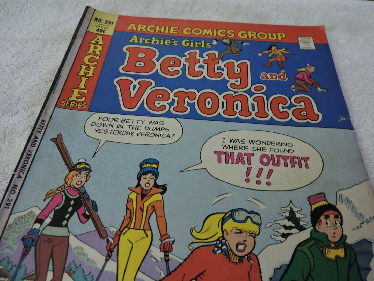 BETTY AND VERONICA (ARCHIE'S GIRLS) #291  MARCH 1980  UNGRADED