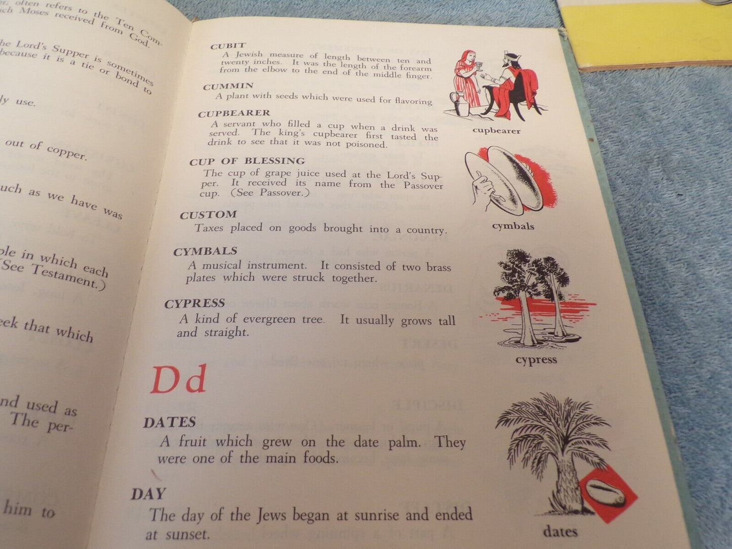My Bible Dictionary with Pictures 1954 Printing