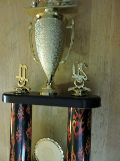 HARLEY CRUISER MILD CUSTOM 4TH PLACE TROPHY  2011