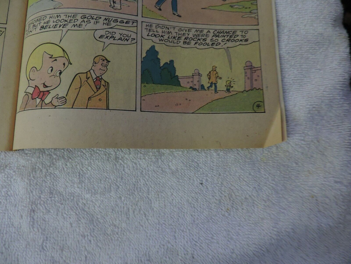 RICH RICH, THE POOR LITTLE RICH BOY, ZILLIONZ MARCH 1980 #20 UNGRADED