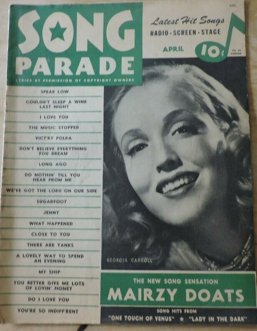 Song Parade Magazine, April 1941