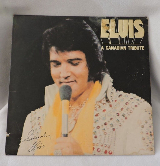 Elvis Presley "A Canadian Tribute" Album 1978 Vinyl Album