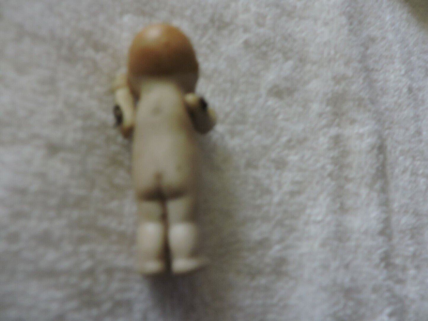VINTAGE:  CERAMIC DOLL 2.25 INCHES TALL
