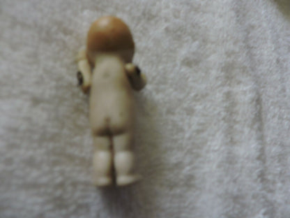 VINTAGE:  CERAMIC DOLL 2.25 INCHES TALL