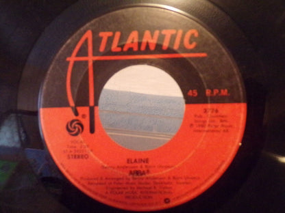 ABBA Performs:  "Elaine" and "The Winner Takes it All"  Vinyl Record