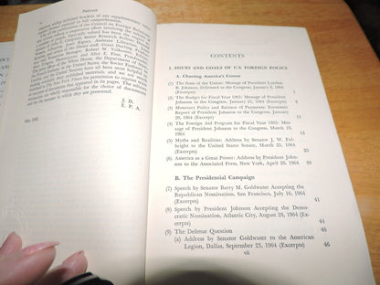 DOCUMENTS ON AMERICAN FOREIGN RELATIONS 1964