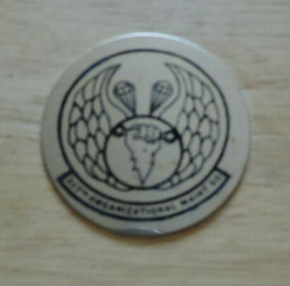 317th Organizational Maintenance Company Tin Button