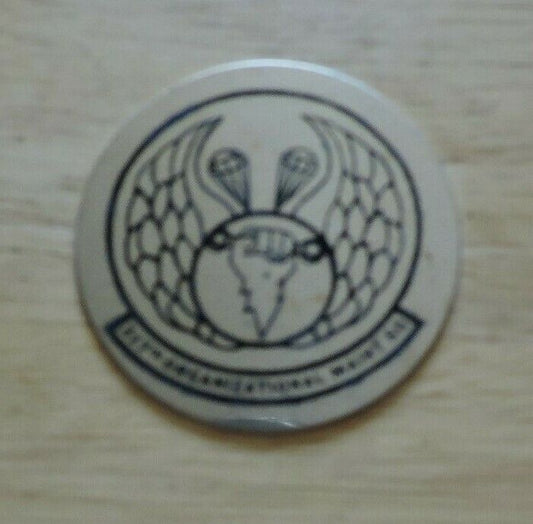 317th Organizational Maintenance Company Tin Button