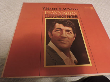 Welcome To My World by Dean Martin (Album 33 1/3 RPM)