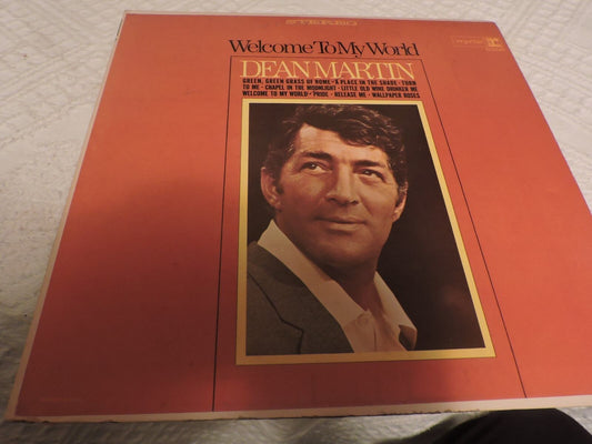 Welcome To My World by Dean Martin (Album 33 1/3 RPM)