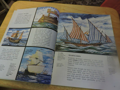 WONDER WHY BOOK OF SHIPS WRITTEN & ILLUSTRATED BY DENIS WRIGLEY 1979
