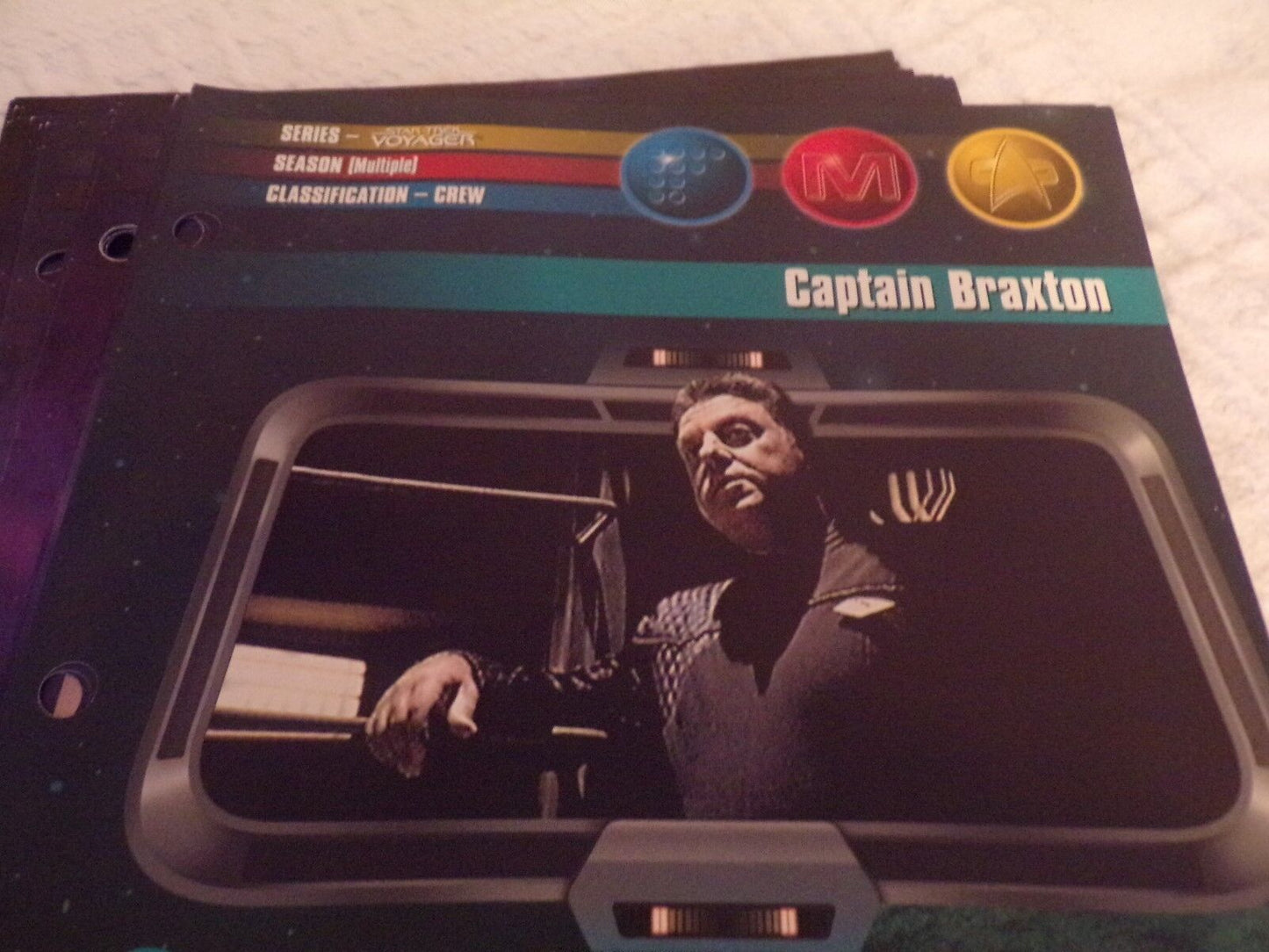 Star Trek The Next Generation Movie Cards: Various Cards from Multiple Seasons
