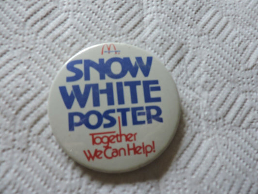 SNOW WHITE  TOGETHER WE CAN HELP!  MCDONALDS