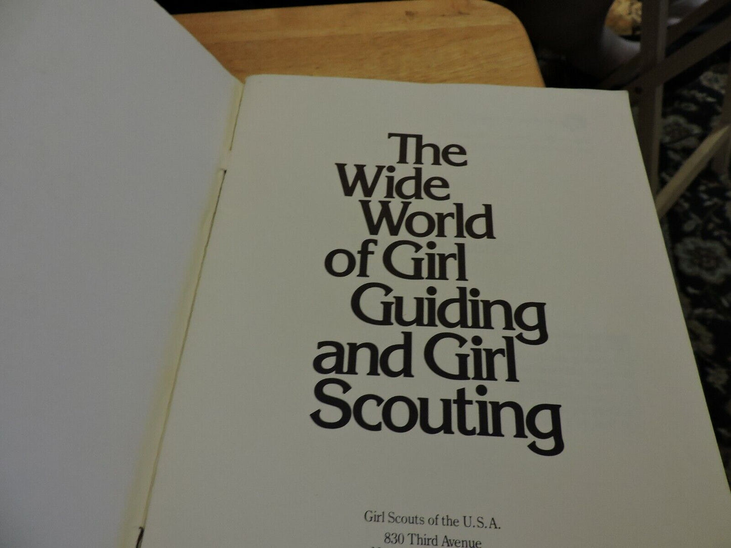 THE WIDE WORLD OF GIRL GUIDING AND GIRL SCOUTING 1980