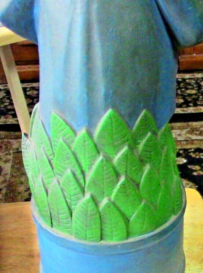 Vintage Hand Painted Porcelain Bourbon Decanter: "The Colonel"