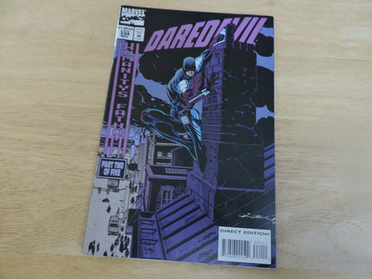 DAREDEVIL   "HUMANITYS FATHOM  PART 2 OF 5"   #334 UNGRADED