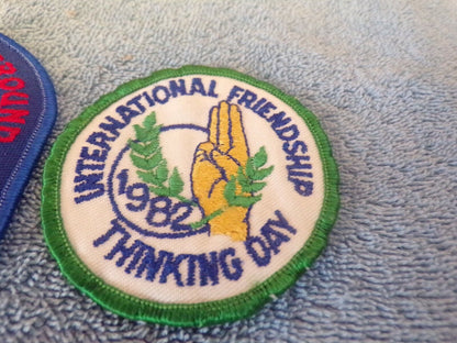 Two Girl Scout Friendship Patches