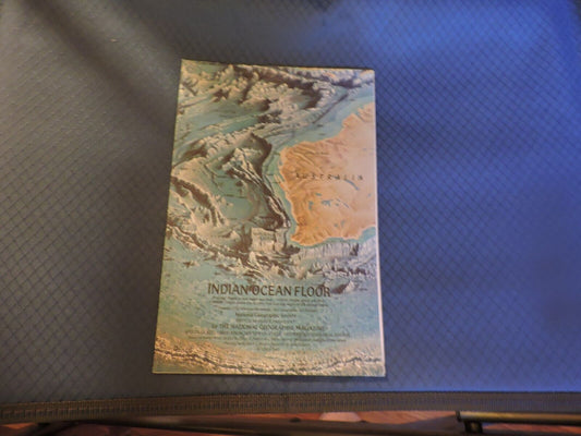 NATIONAL GEOGRAPHIC MAGAZINE MAP OF SCNDINAVIA 1963