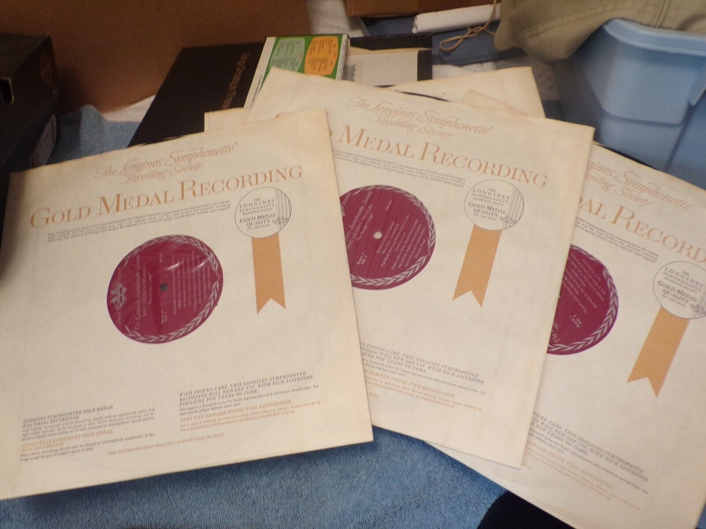 Bing Crosby's Treasury: "The Songs I Love" 6 Album Set