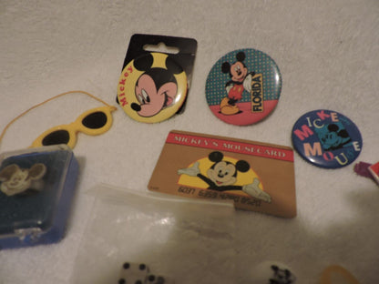 Mickey Mouse Assorted Collectables 17 pieces