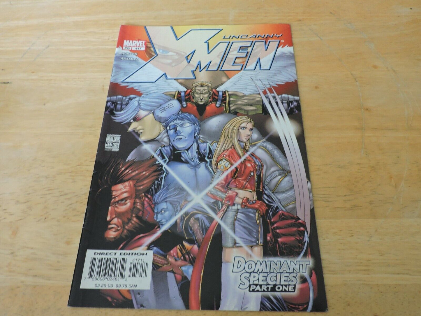 The Uncanny X-Men Issue 417 DOMINANT SPECIES PART ONE