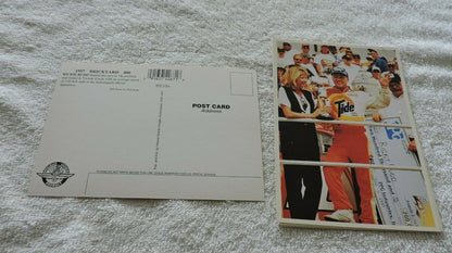 1997 BRICKYARD 400 RICKIE RUDD WINNER   UNPOSTED POST CARD