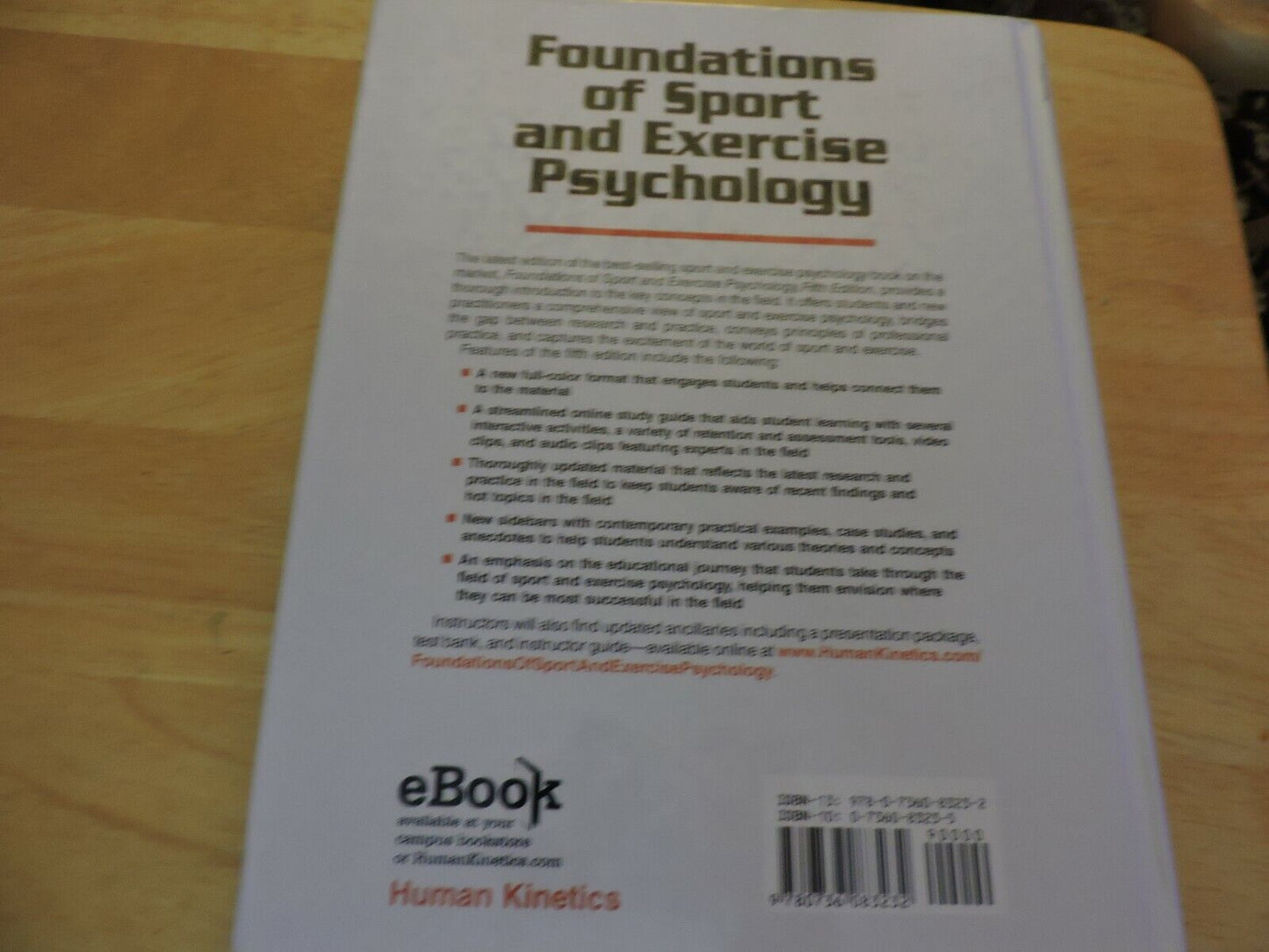 FOUNDATIONS OF SPORT AND EXERCISE PSYCHOLOGY 5TH EDITION, 2011