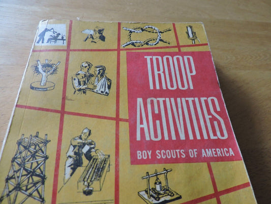 1969 PRINTING OF TROOP ACTIVITIES--BOY SCOUTS OF AMERICA