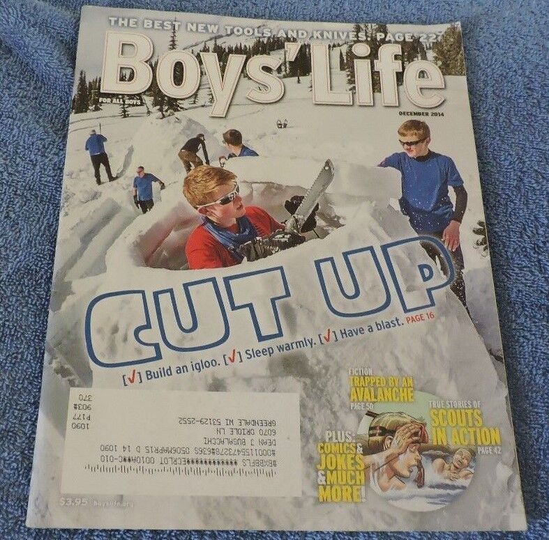 BSA-Boys' Life Magazine-December 2014 Issue
