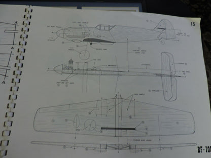 WORLD WAR II FIGHTERS; SPORT SCALE PROFILE, CONSTRUCTION VIEWS, FULL SIZE TEMPLE