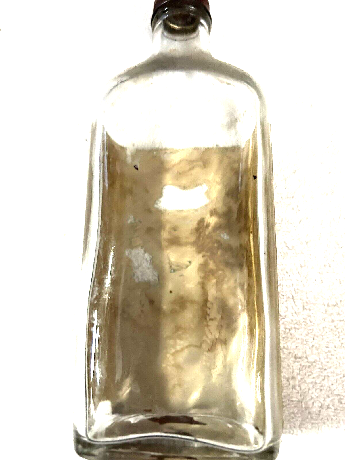 Vintage GOLDEN STAR PROTECTION Polish & Cleaner Bottle  EMPTY