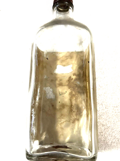 Vintage GOLDEN STAR PROTECTION Polish & Cleaner Bottle  EMPTY