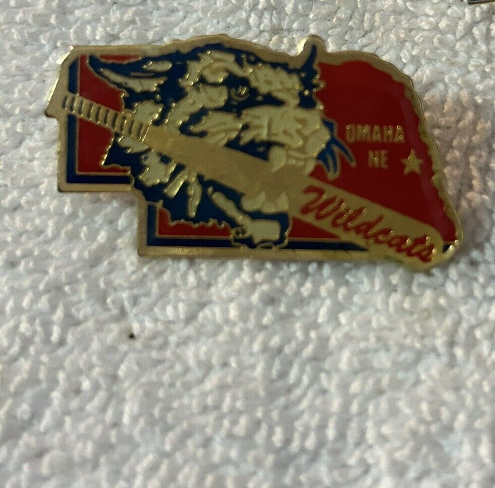 NEBRASKA SOFTBALL PINS: (5) ECHOES, SIZZLE, METRO OMAHA ASA, WILDCATS, SWINGERS