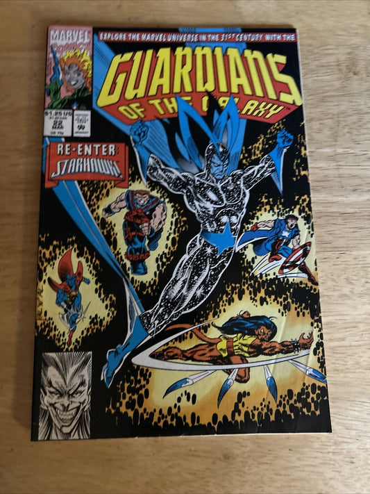 Guardians of the Galaxy Re-enter Star Hawk Marvel #22
