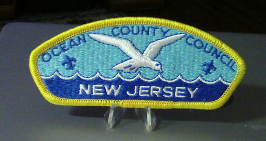 BSA Council Patch:  Ocean County Council New Jersey Patch