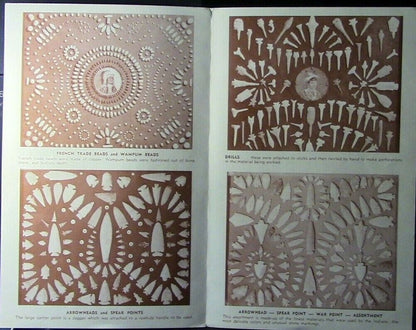 Vintage 1950's American Indian Relics Brochure