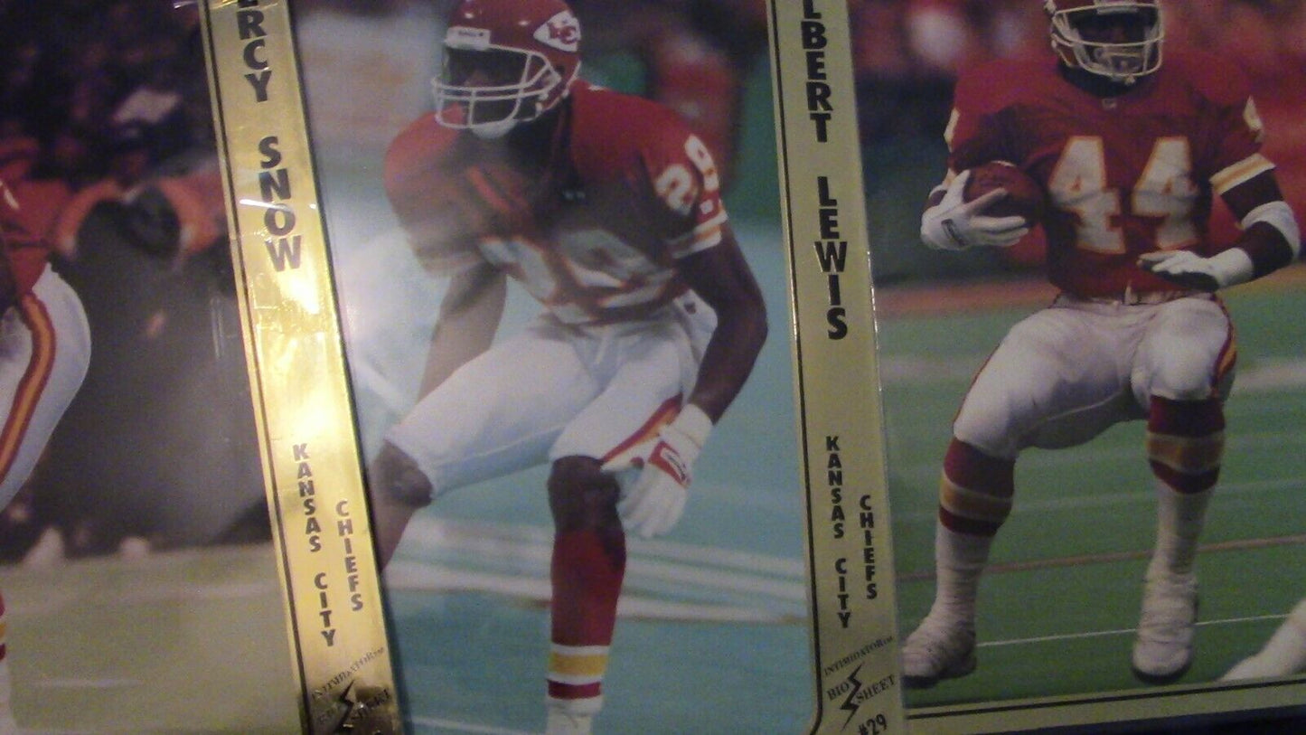 Official NFL: Kansas City Chiefs Picture Packet (7 Player Photo's & History)